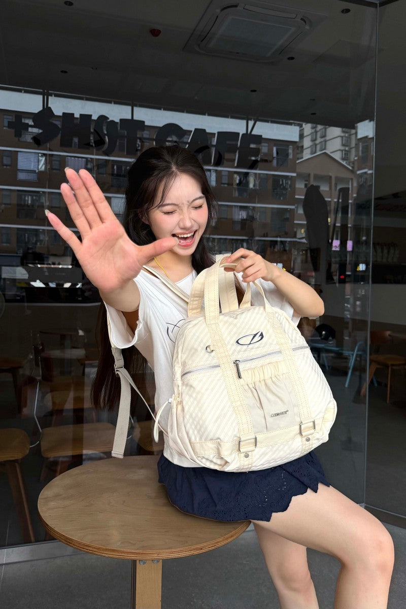 Ruched Nylon Backpack - Notkicks