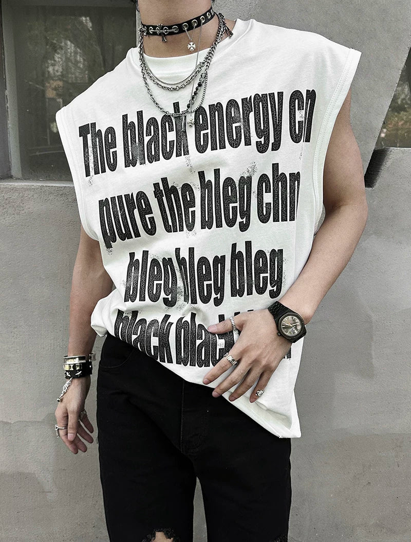 Black Energy Oversized Statement Tee - Notkicks