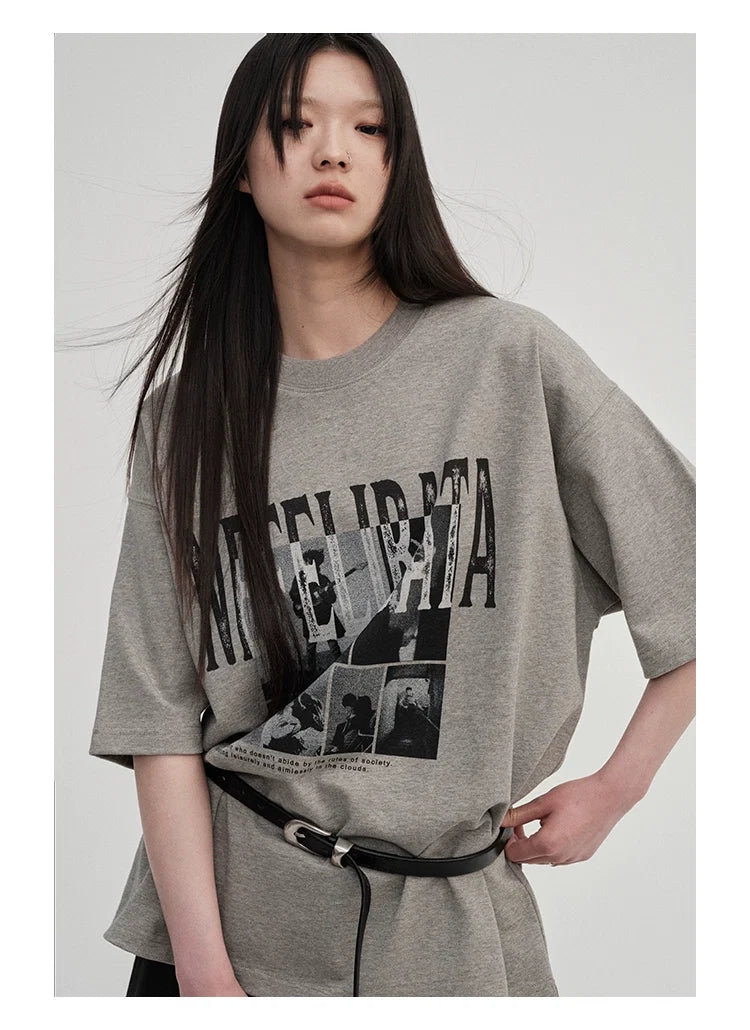 Photo Print Color Tee - Notkicks