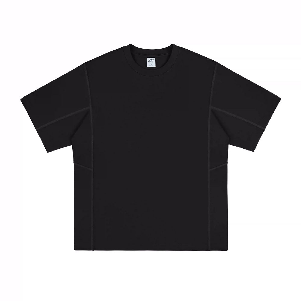 Loose Fit Patchwork Tee In Cool Cotton - Notkicks