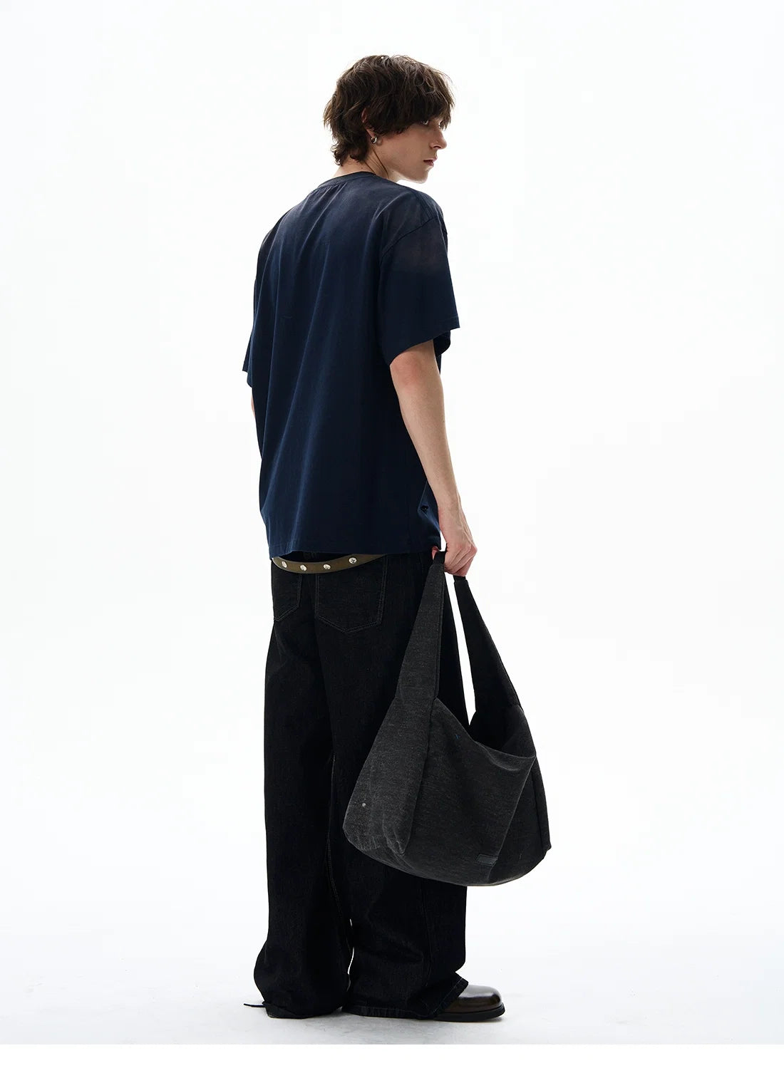 Passport Stamp Graphic Oversized T-Shirt - Notkicks