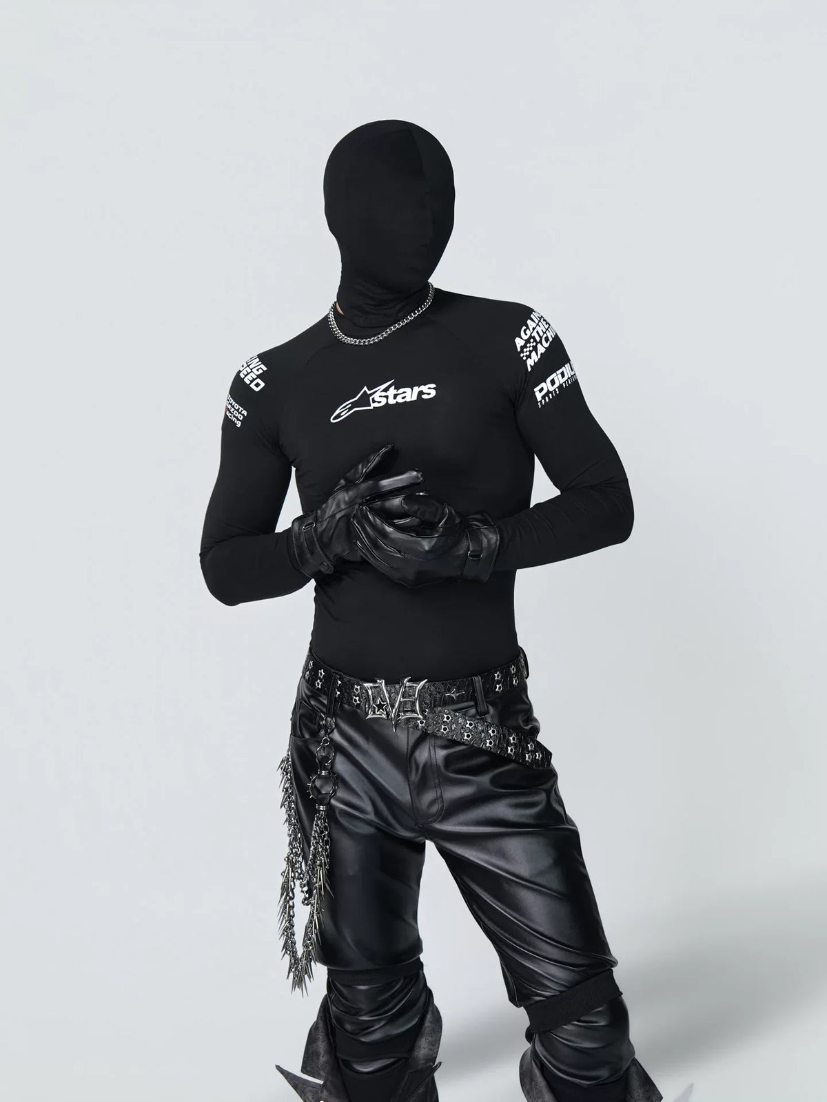 Astroline Black Apex Racing Baselayer Tee - Notkicks