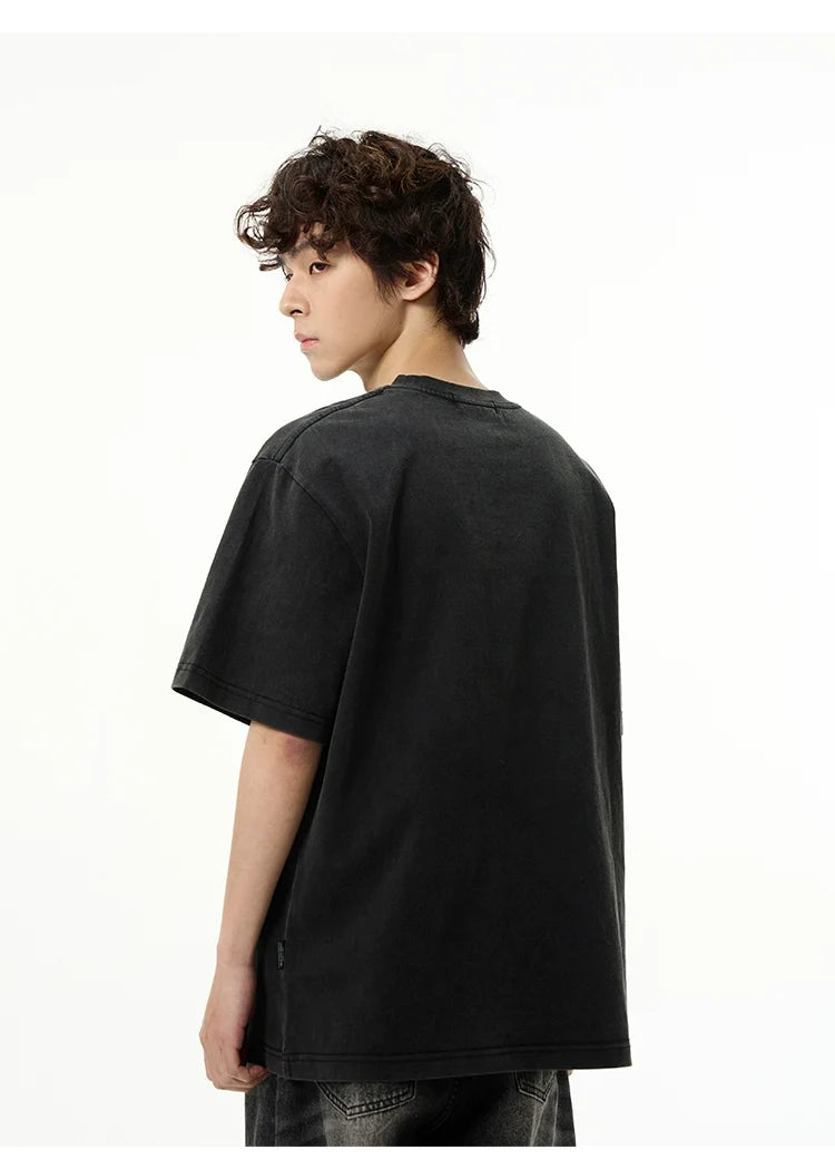Artistic Graphic Print Oversized T-Shirt - Notkicks
