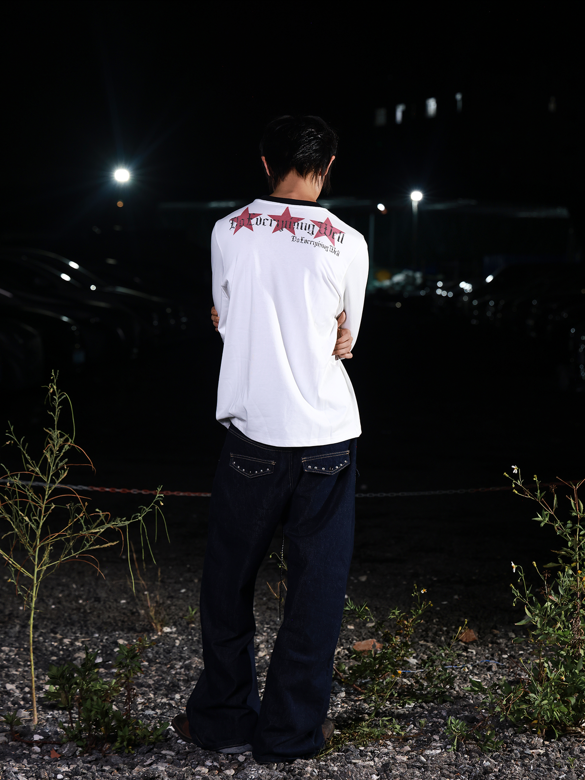 Star Hex Familiar Longsleeve Tee - Notkicks