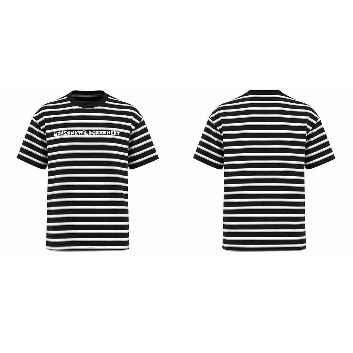 Static Signal Striped Tee - Notkicks
