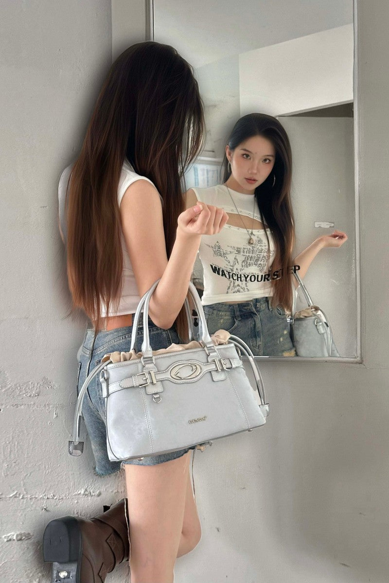 Y2K Metallic Handbag - Notkicks