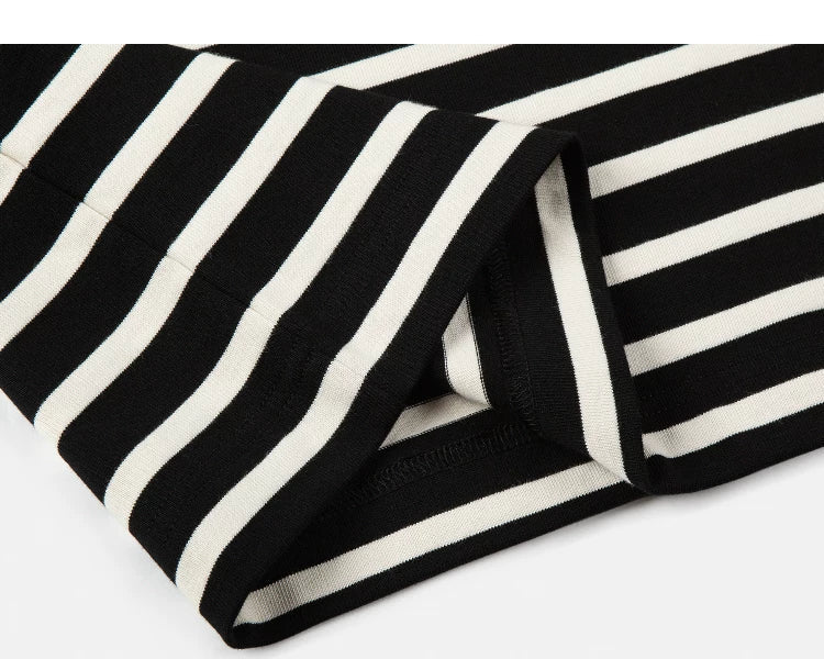 Monoline Striped Box Tee - Notkicks