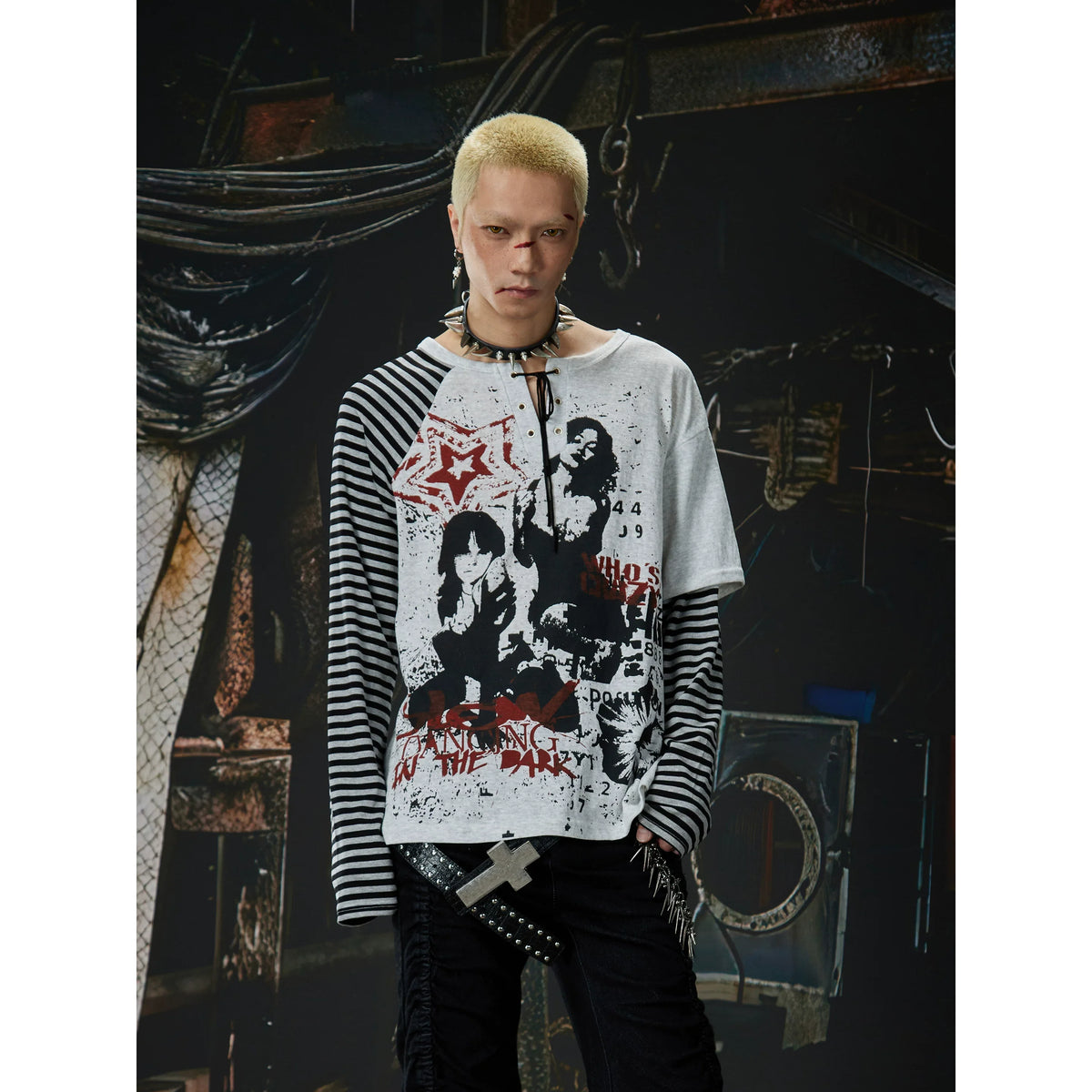 Riot Laced Revolt Graphic Layered Tee - Notkicks
