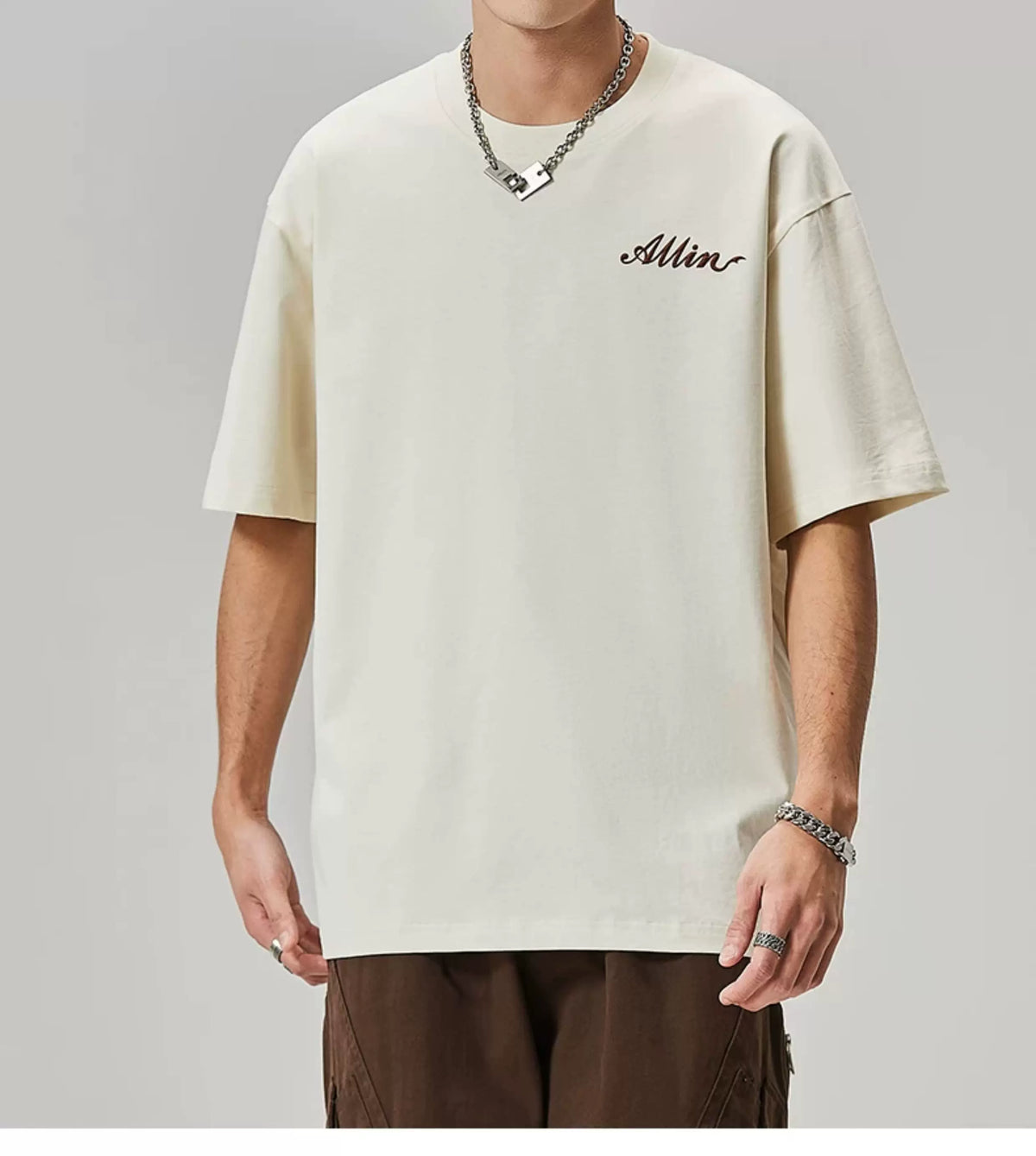 Heritage Script Graphic Oversized Tee - Notkicks
