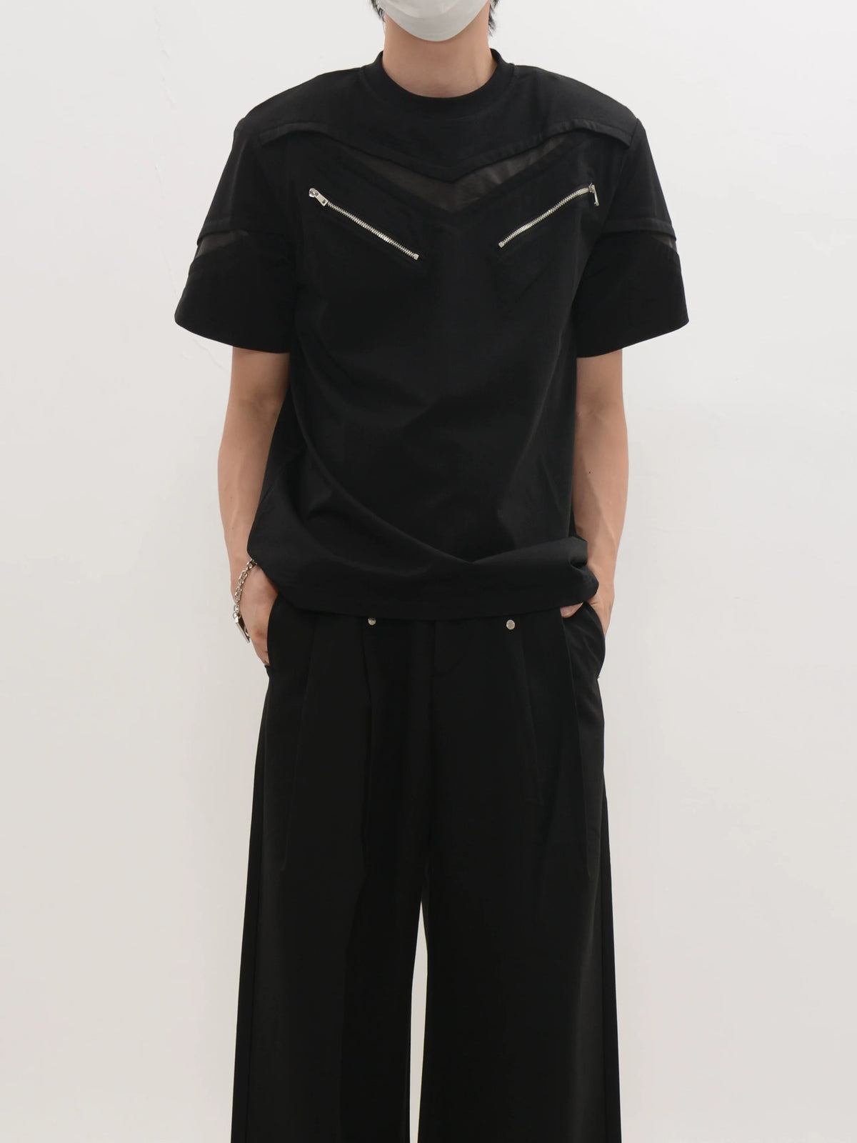 Vector Zip Panel Tee - Notkicks