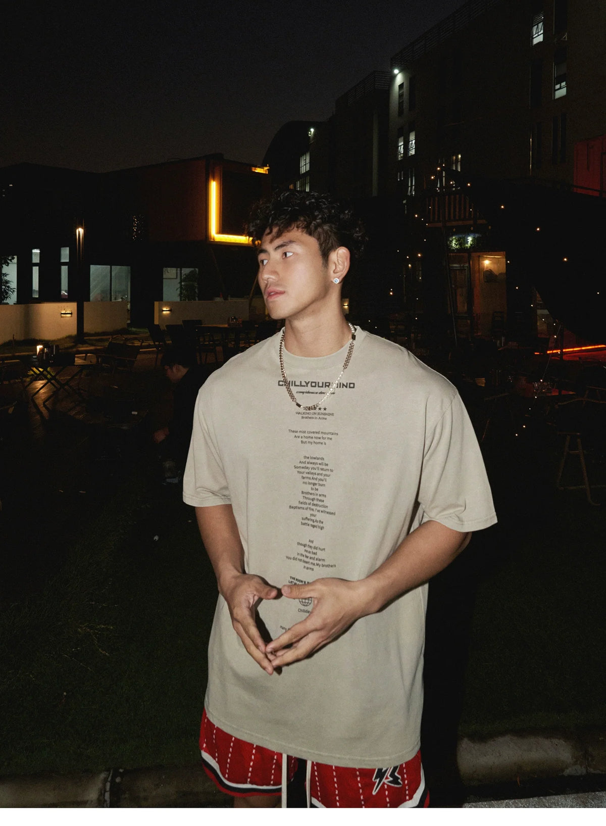 Oversize Graphic Streetwear T-Shirt - Notkicks