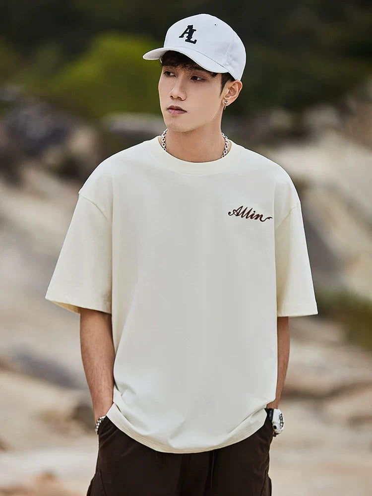 Heritage Script Graphic Oversized Tee - Notkicks