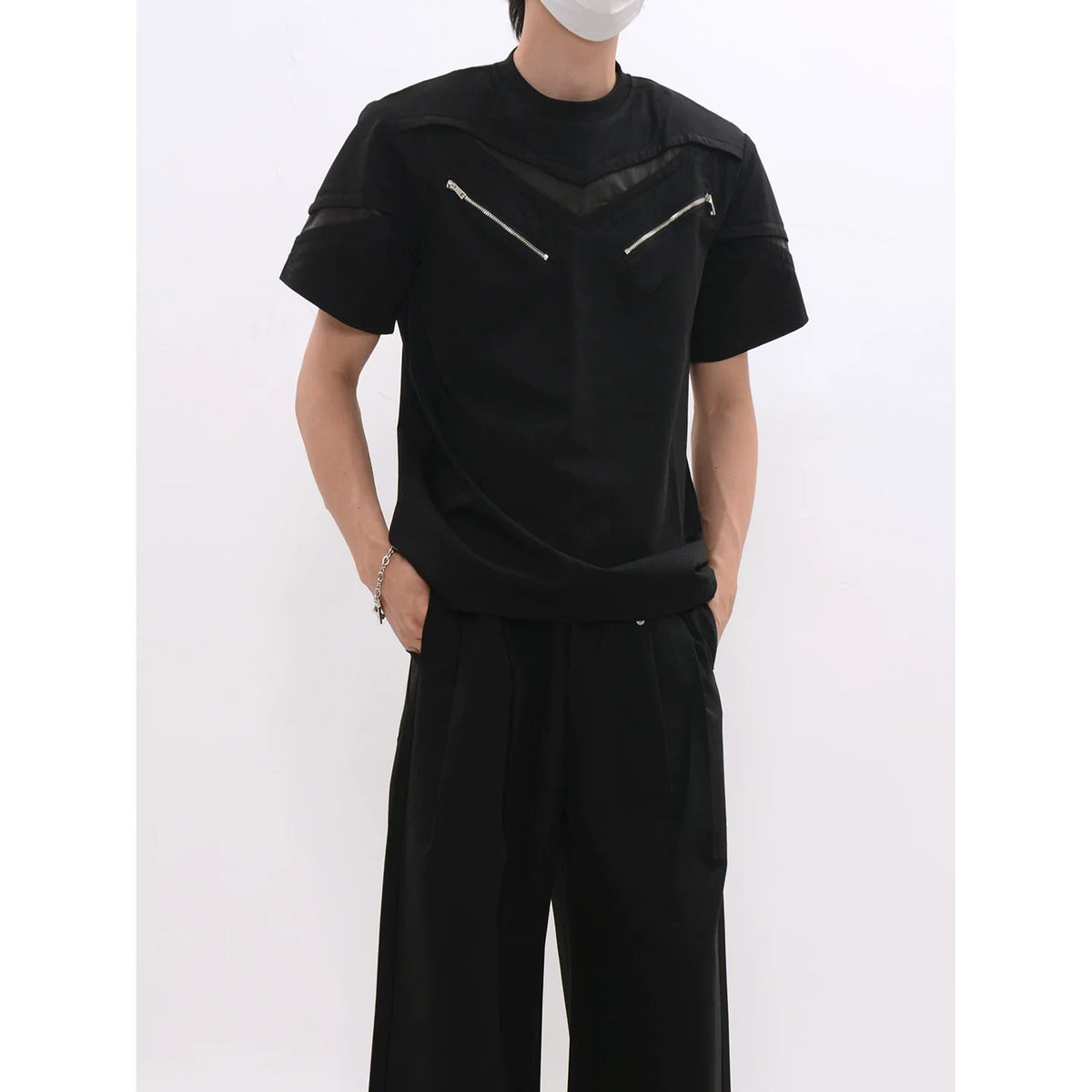 Vector Zip Panel Tee - Notkicks