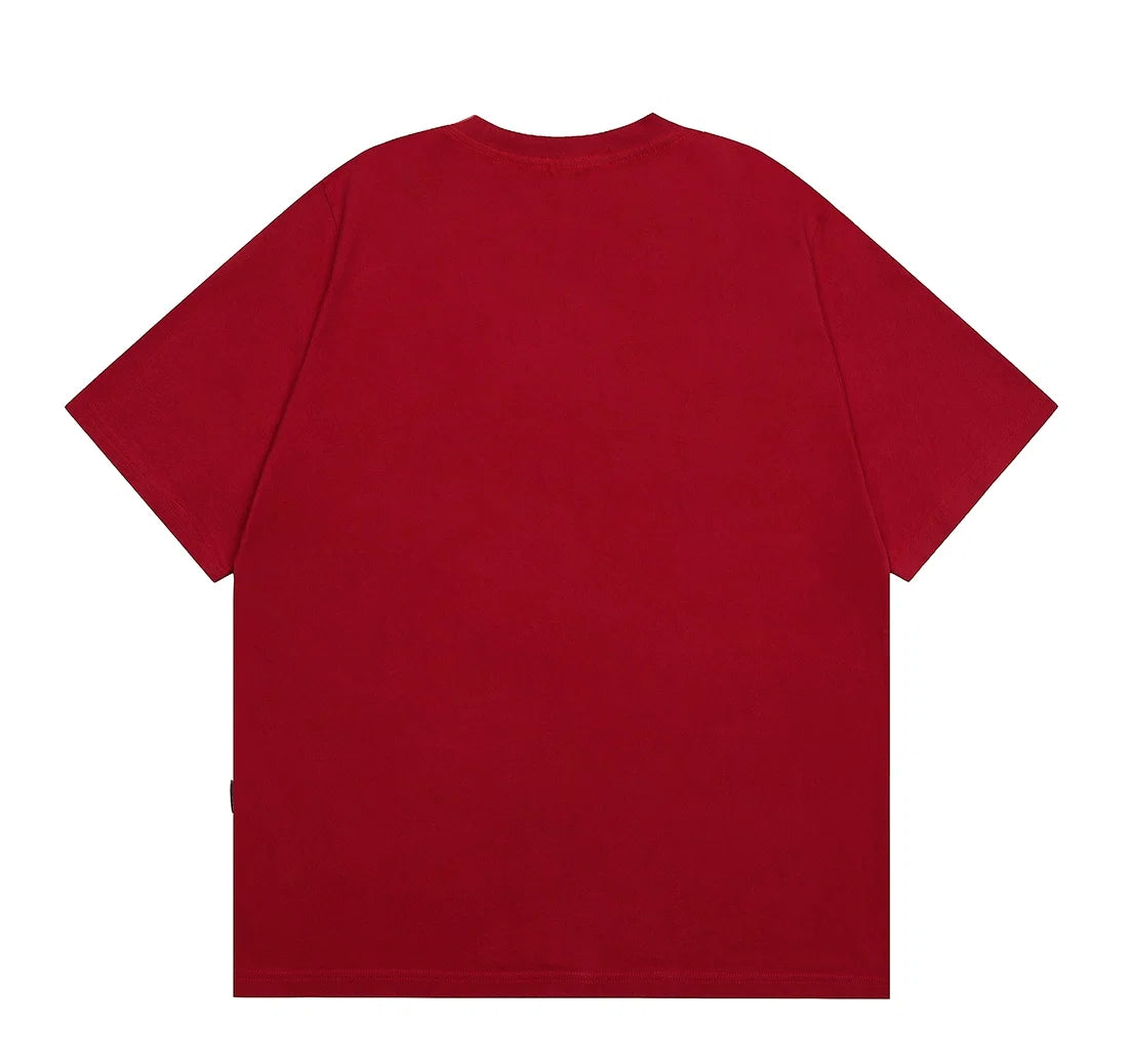 Fuzzy Script Vertical Tee - Notkicks