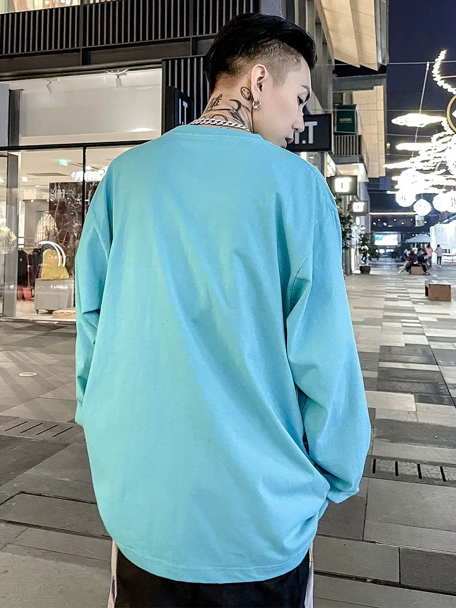 Essential Oversized Long‑Sleeve Tee - Notkicks