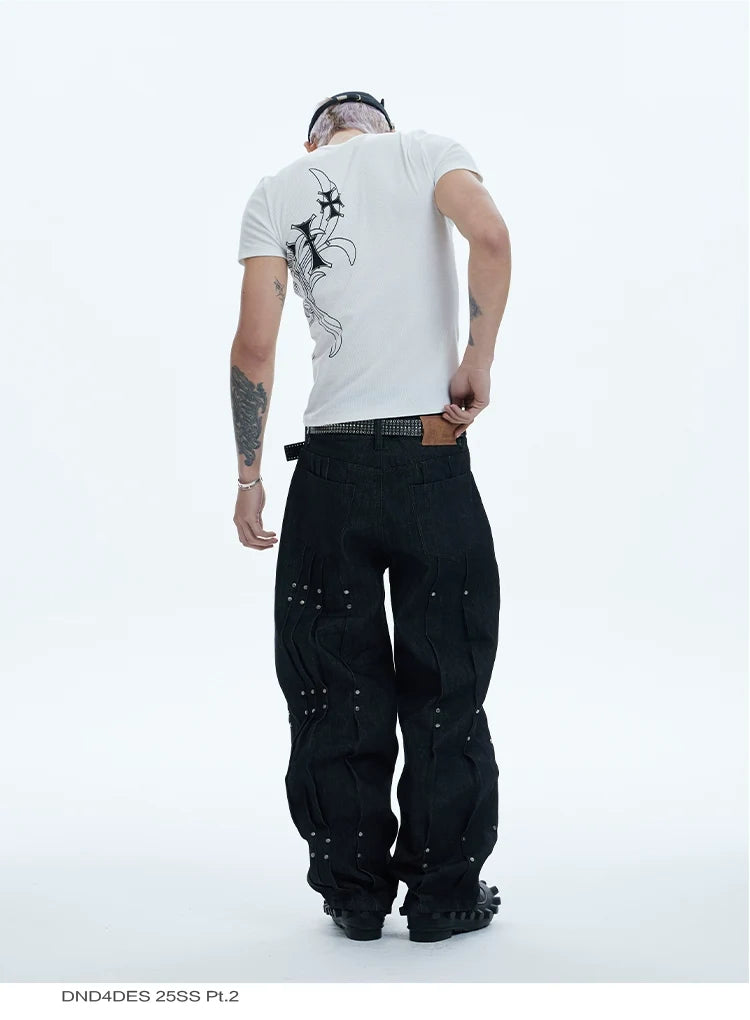 Tattoo Graphic Fitted T-Shirt - Notkicks