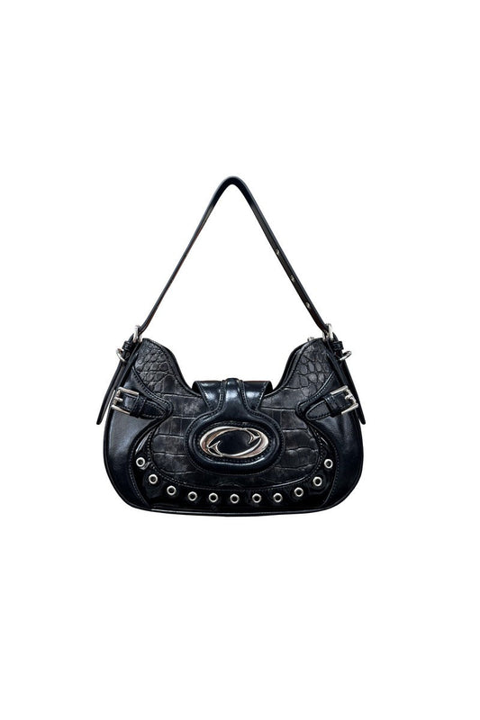 Crocodile Pattern Shoulder Bag - Notkicks