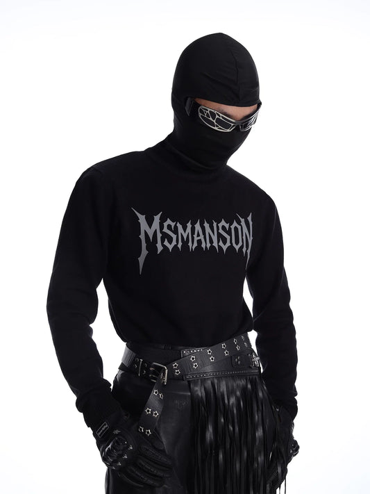 Midnight Relic Logo Mockneck Top - Notkicks