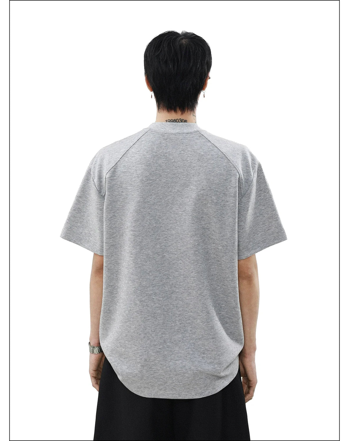 Silverline Seam Detail Relaxed Tee - Notkicks