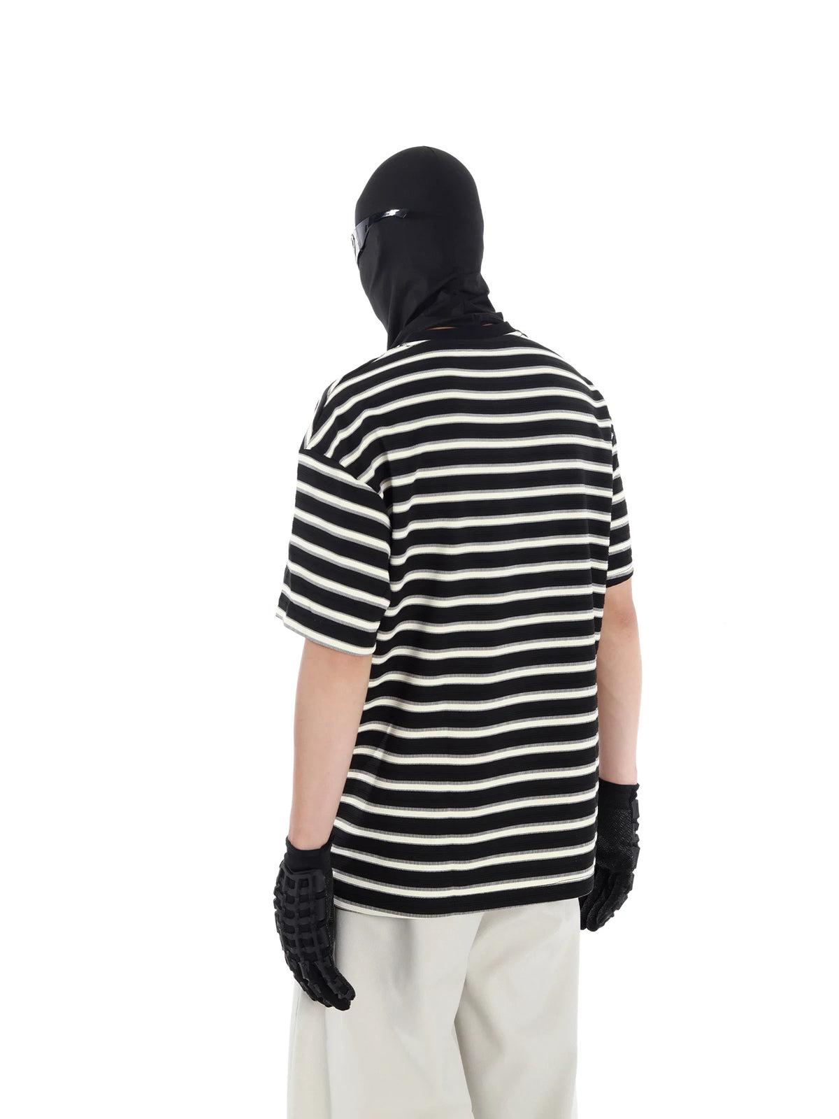 Static Signal Striped Tee - Notkicks