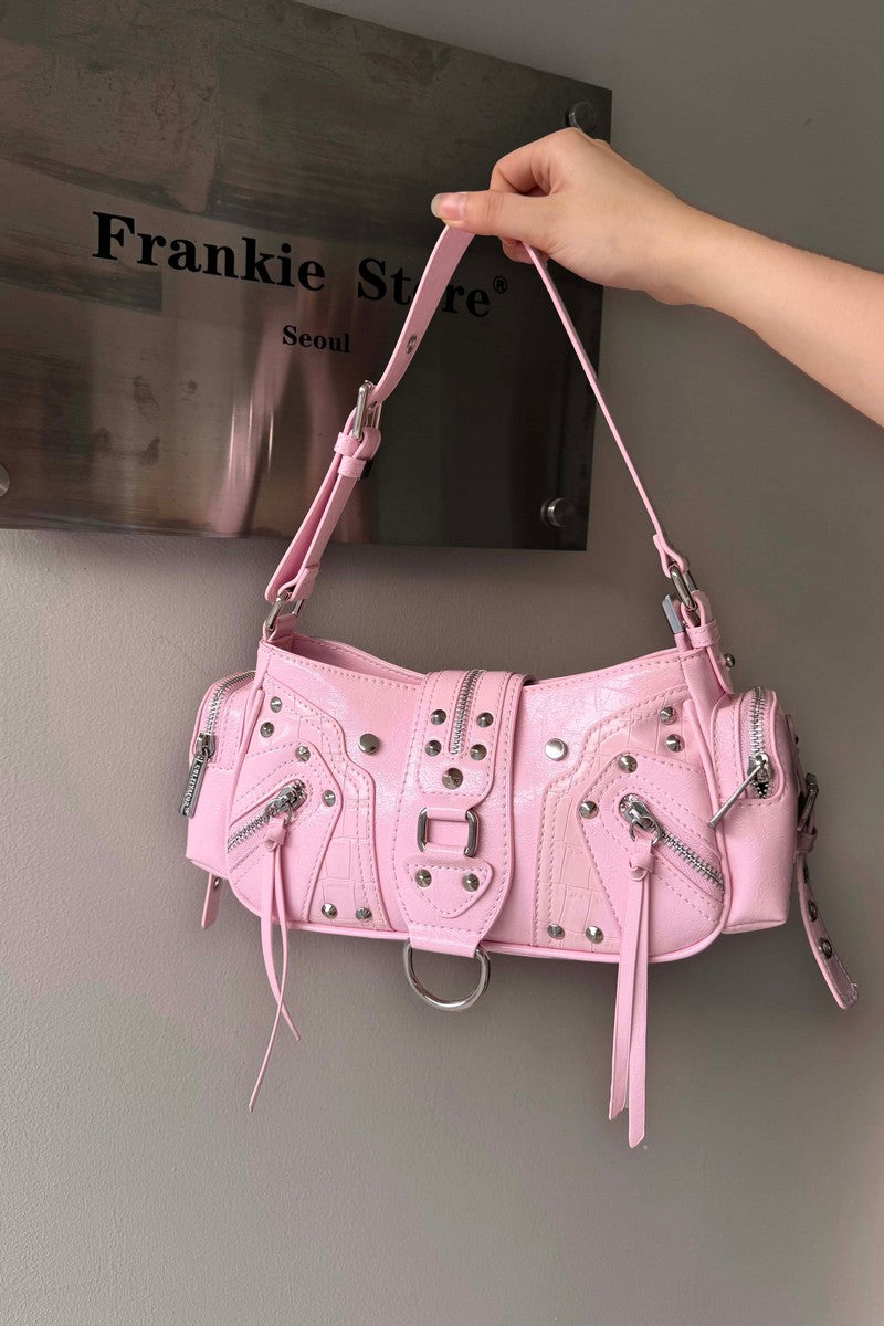 Waxed Leather Biker Bag - Notkicks