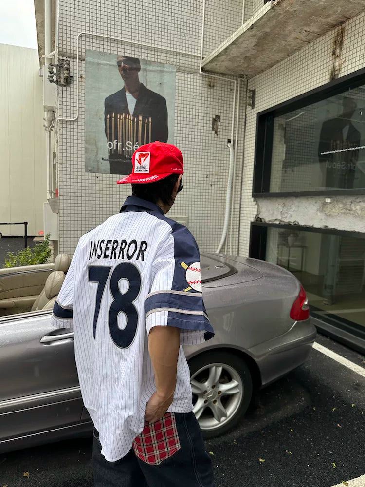 Backfield Error 78 Baseball Jersey - Notkicks