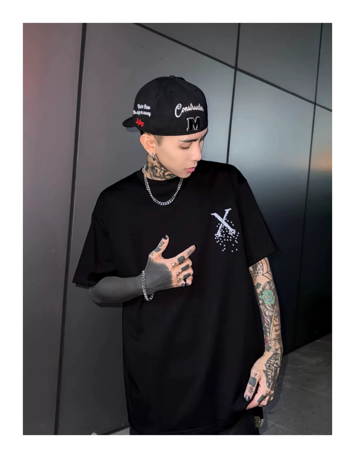 Crossfade Pixel‑X Graphic Tee - Notkicks