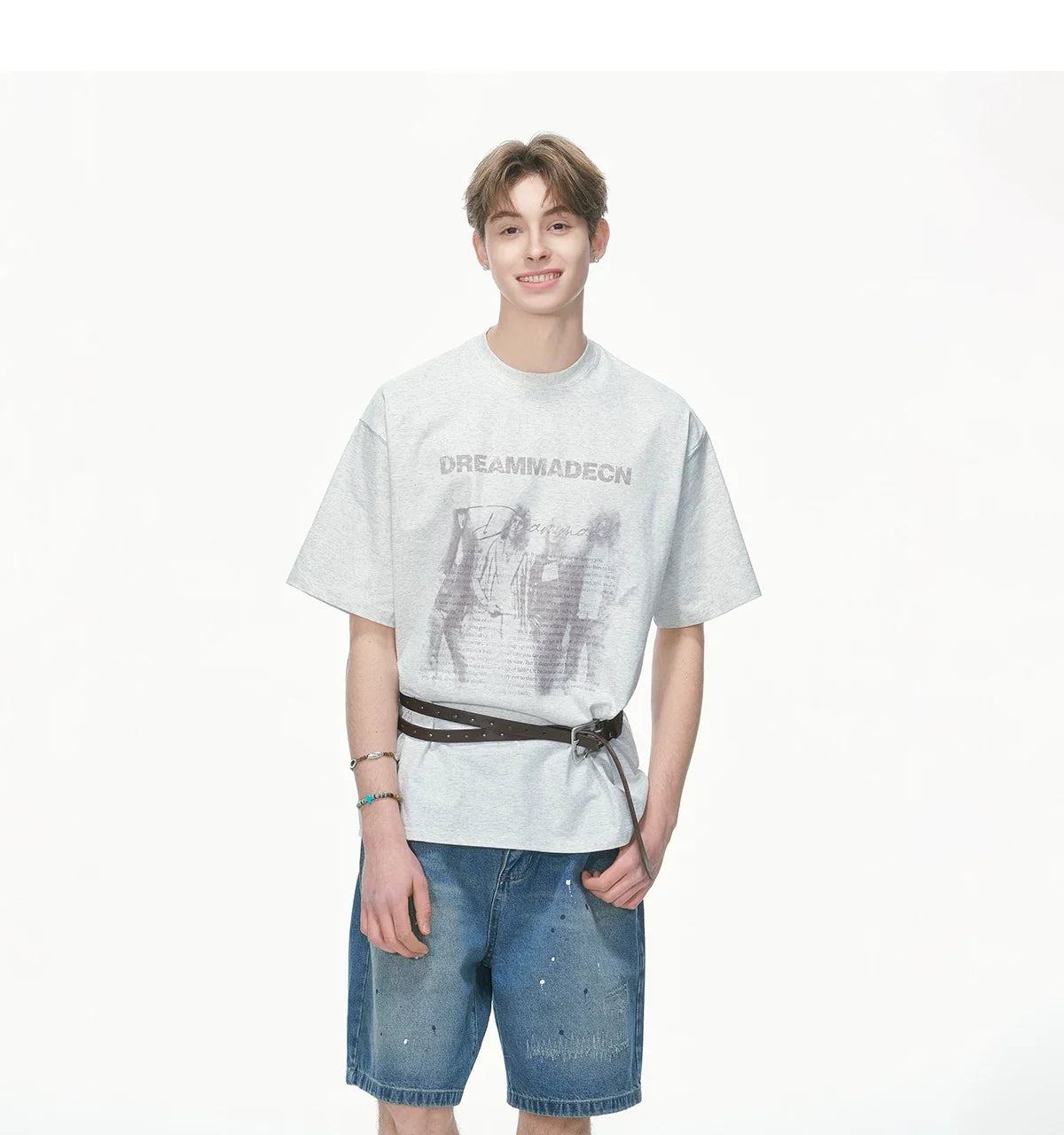 Dream Print Oversized Tee - Notkicks