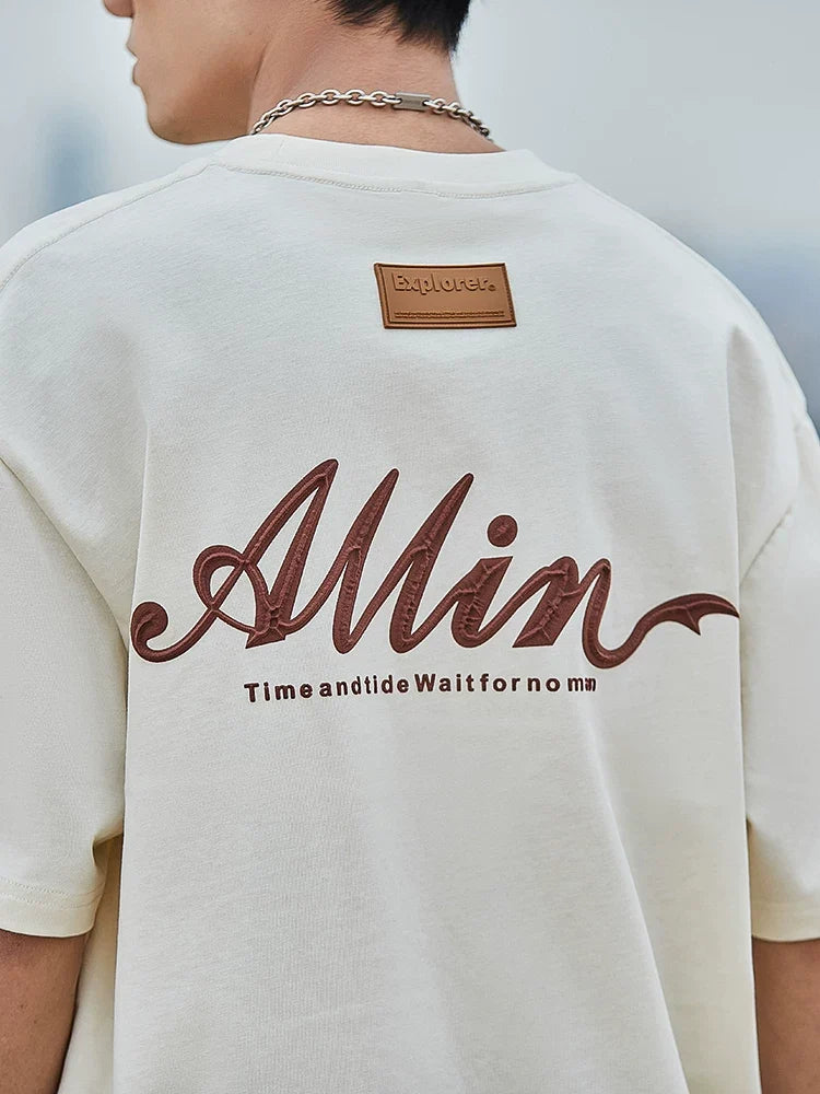 Heritage Script Graphic Oversized Tee - Notkicks