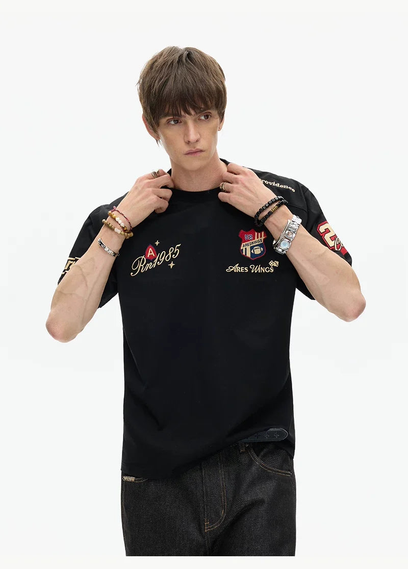 Ares Wings Racing Crest Tee - Notkicks