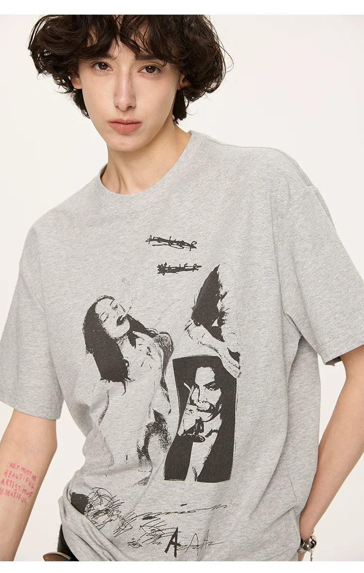 UPF 50+ Graphic Print T-Shirts - Notkicks