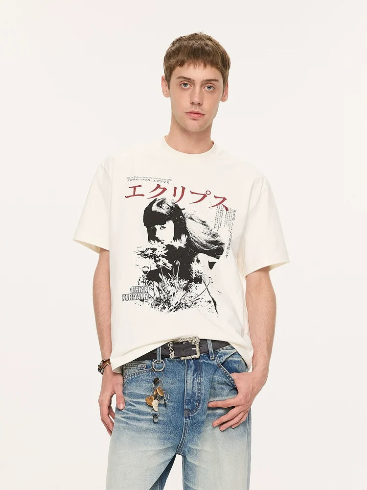 Japanese Graphic Print T-Shirts - Notkicks