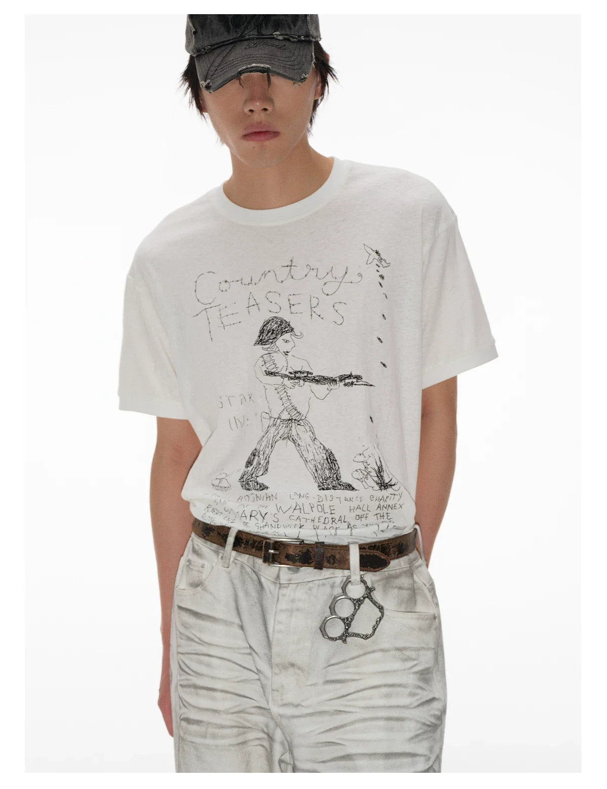 Country Teasers Sketch Graphic T-Shirt - Notkicks