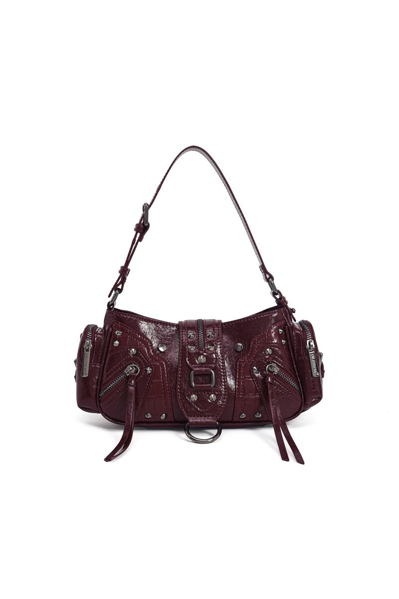 Waxed Leather Biker Bag - Notkicks