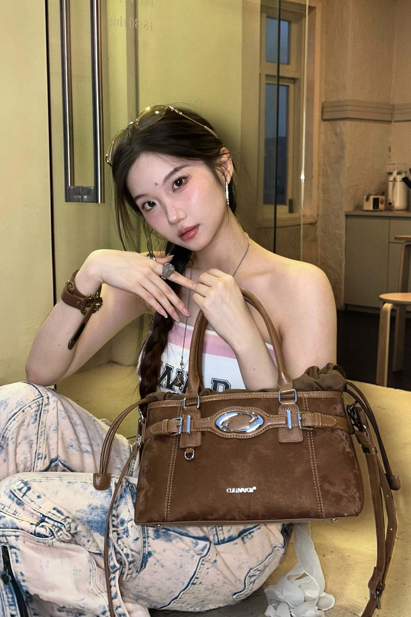 Y2K Metallic Handbag - Notkicks