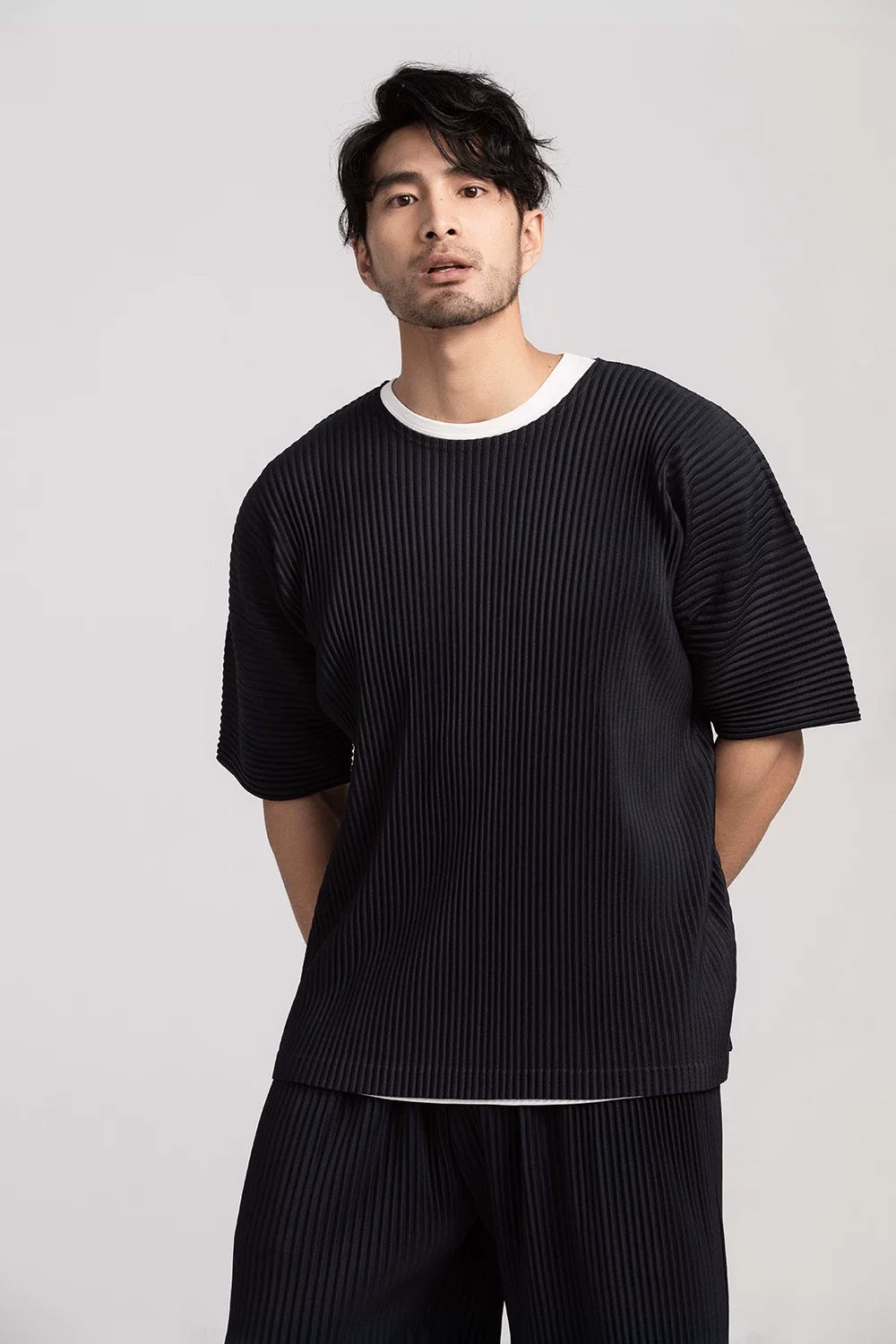 Current Pleated Boxy Tee - Notkicks
