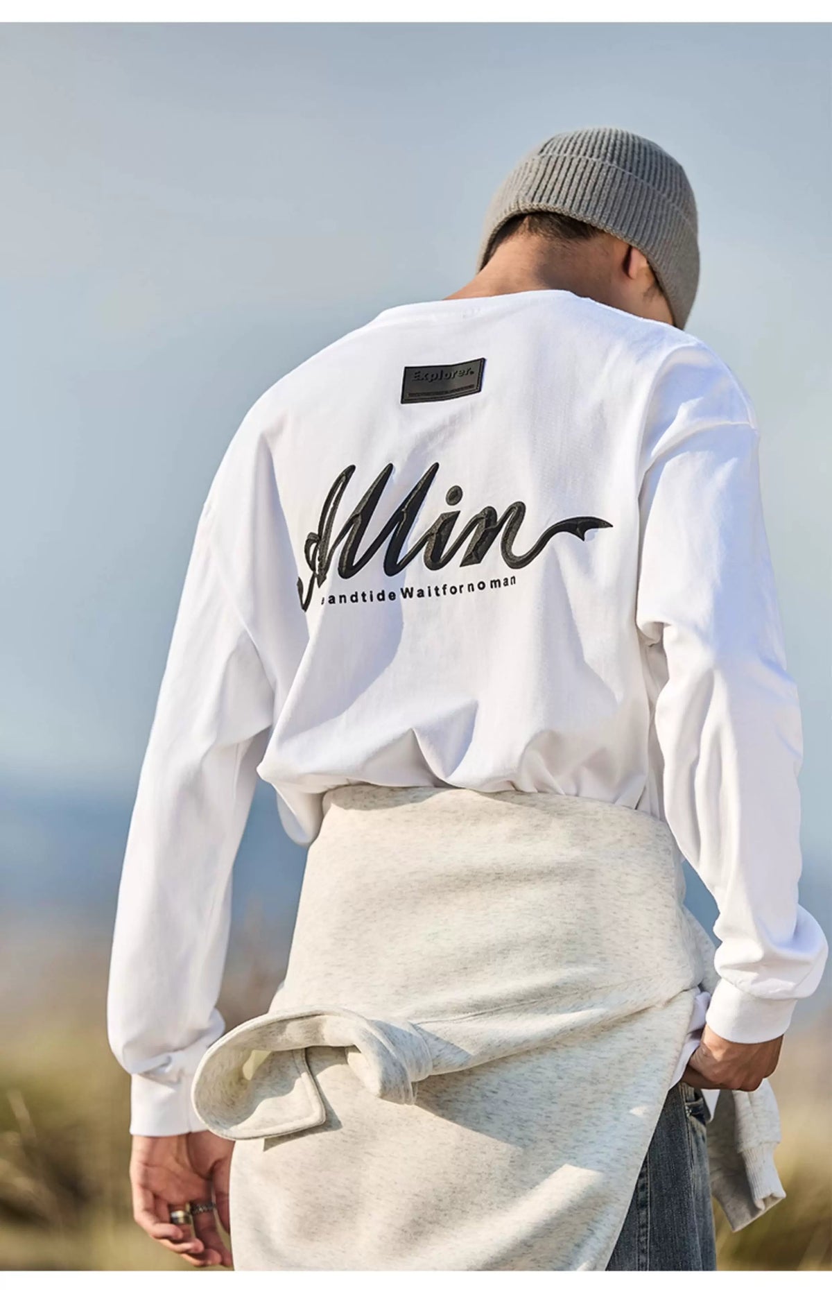 Alpine Script Graphic Long Sleeve Tee - Notkicks