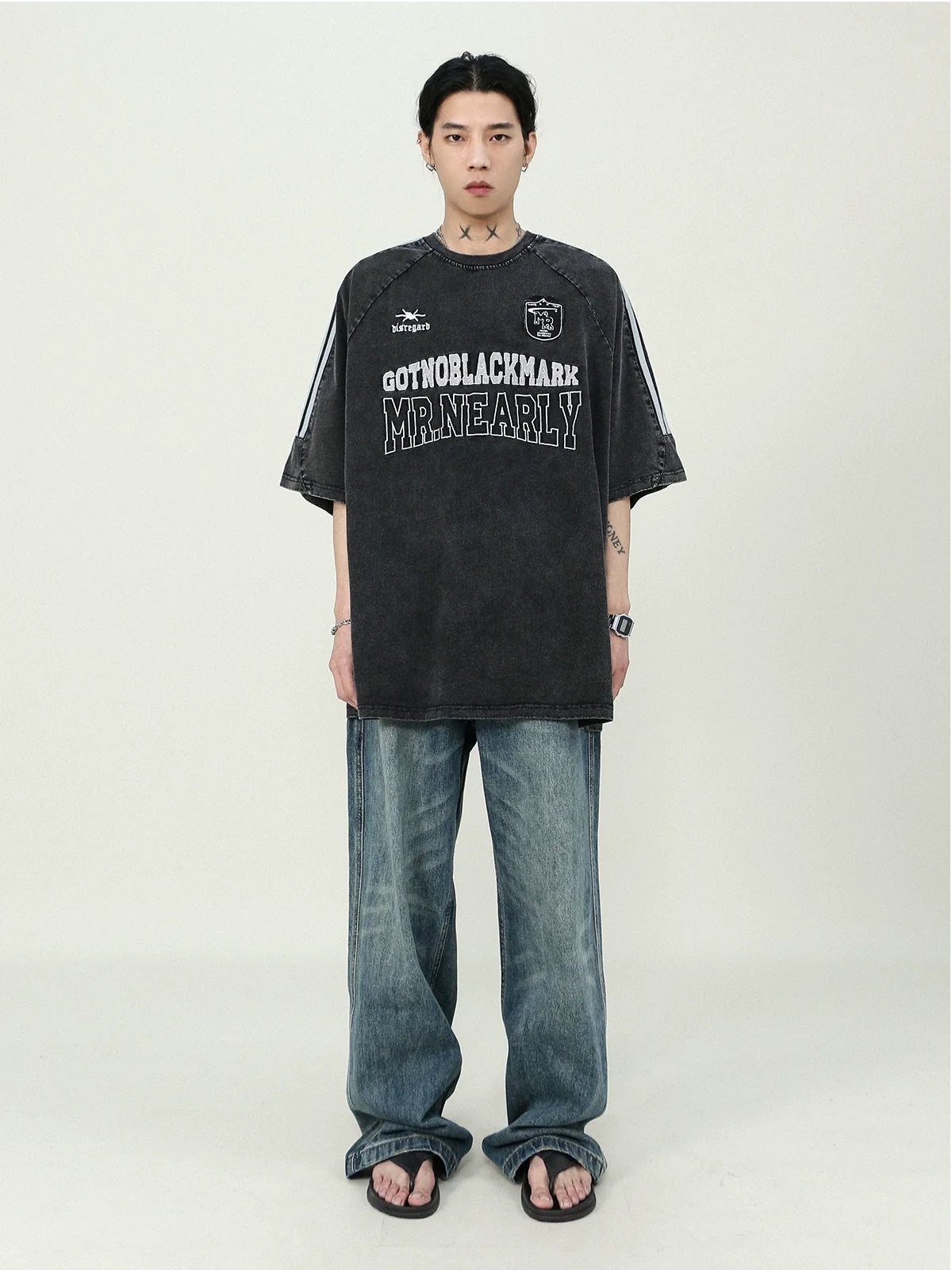 Blackmark Crest Varsity Jersey Tee - Notkicks