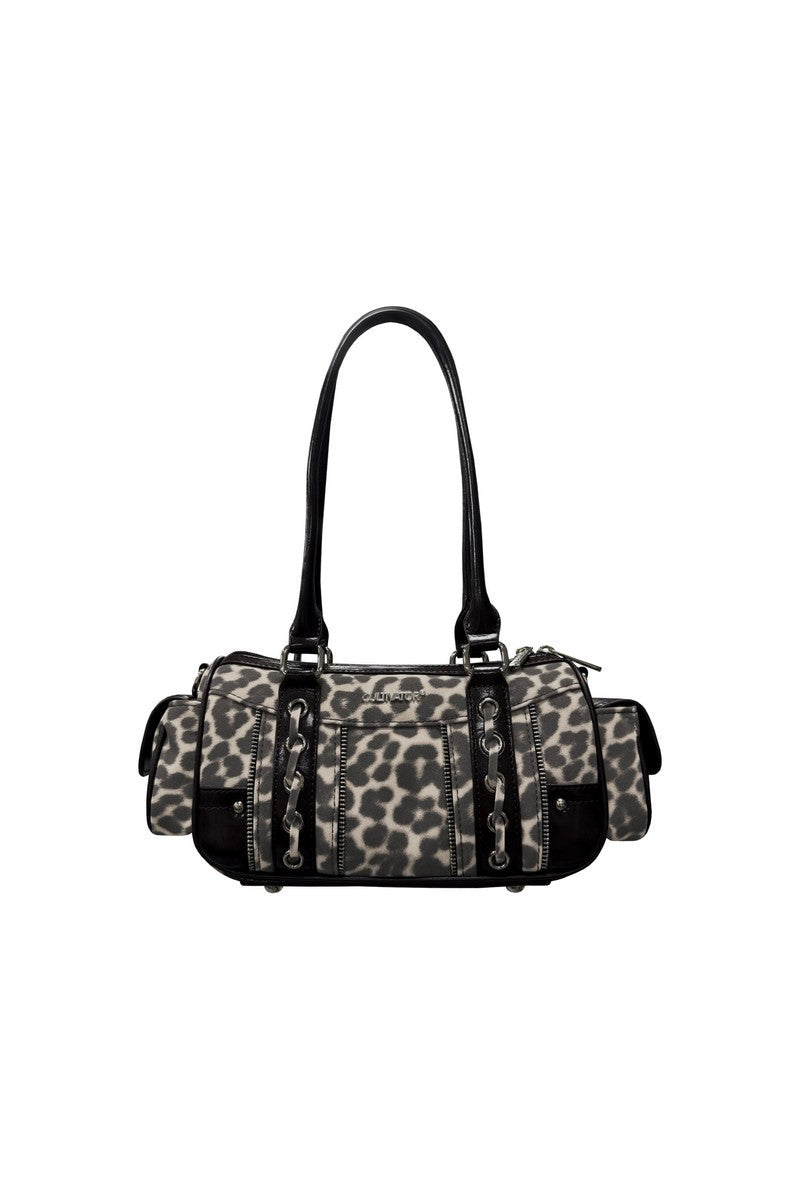 Y2K Leopard Bowling Bag - Notkicks
