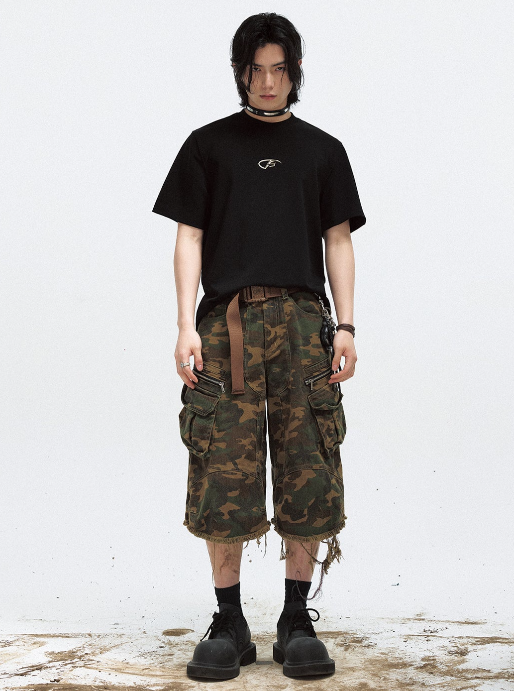 Men's Logo Skin-Friendly T-Shirt - Notkicks