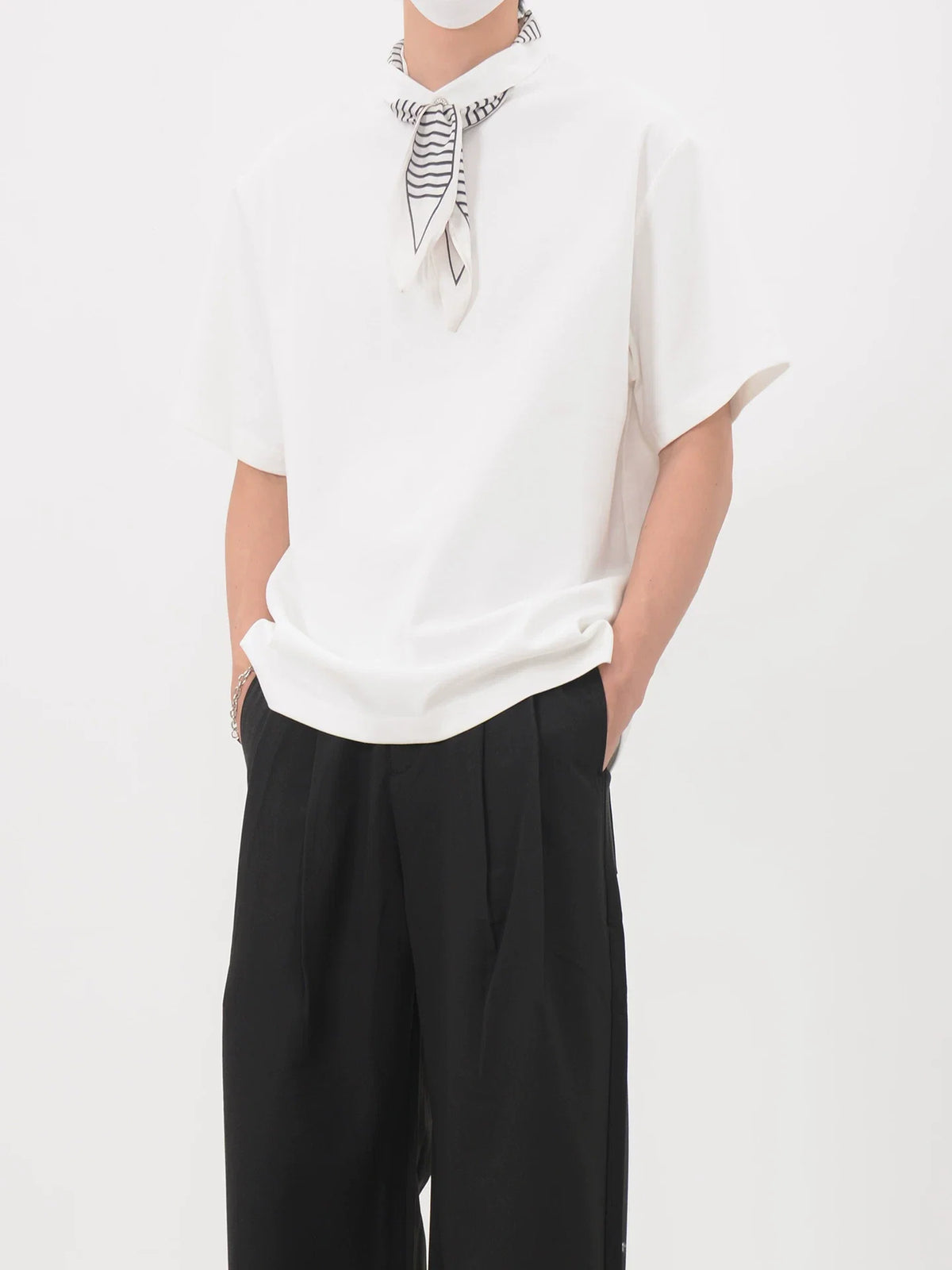 Bandana Placket Polo Tee - Notkicks