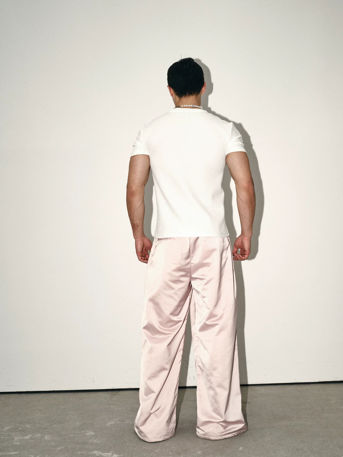 White Suspender Graphic Tee - Notkicks
