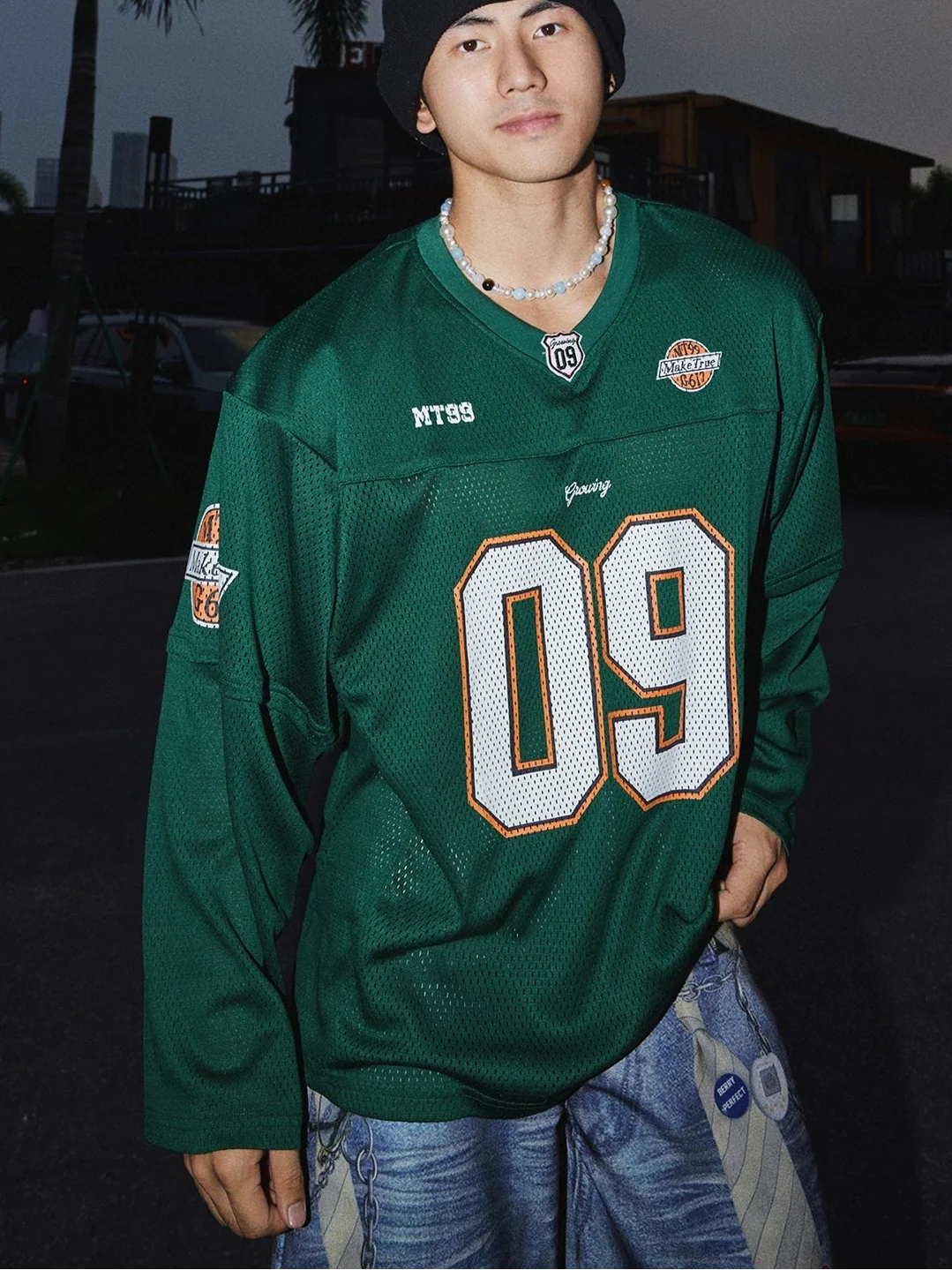 Mesh Varsity 09 Long Sleeve Jersey - Notkicks