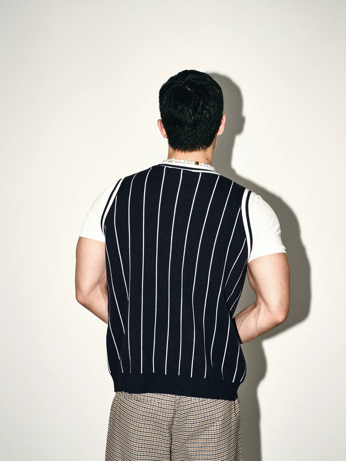 Pinstripe Knit Jersey Top - Notkicks
