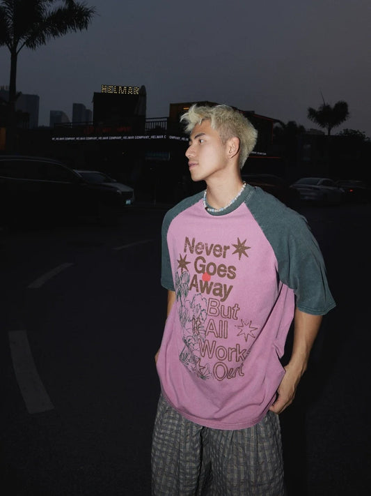 Never Goes Away Graphic Tee - Notkicks