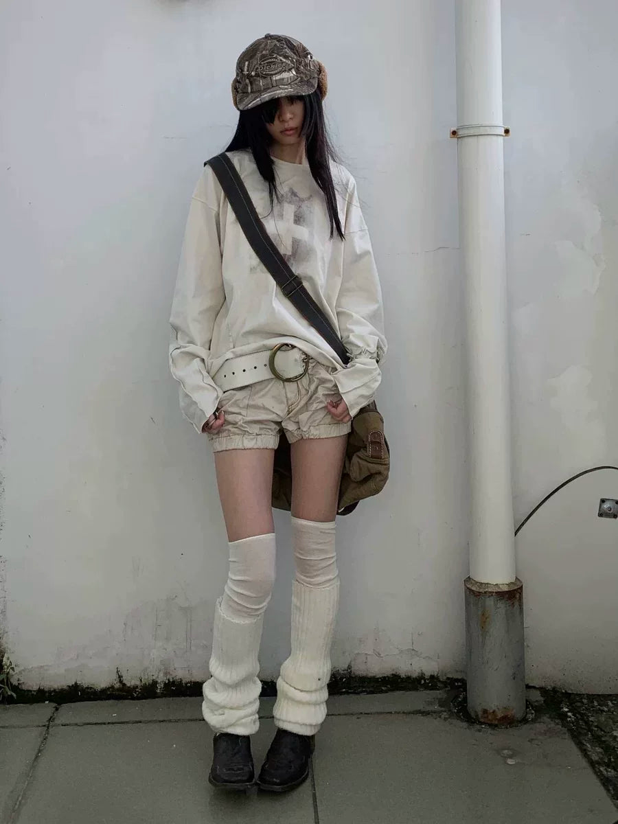 Cross Redemption Pinched Pleat Long Sleeve Tee - Notkicks