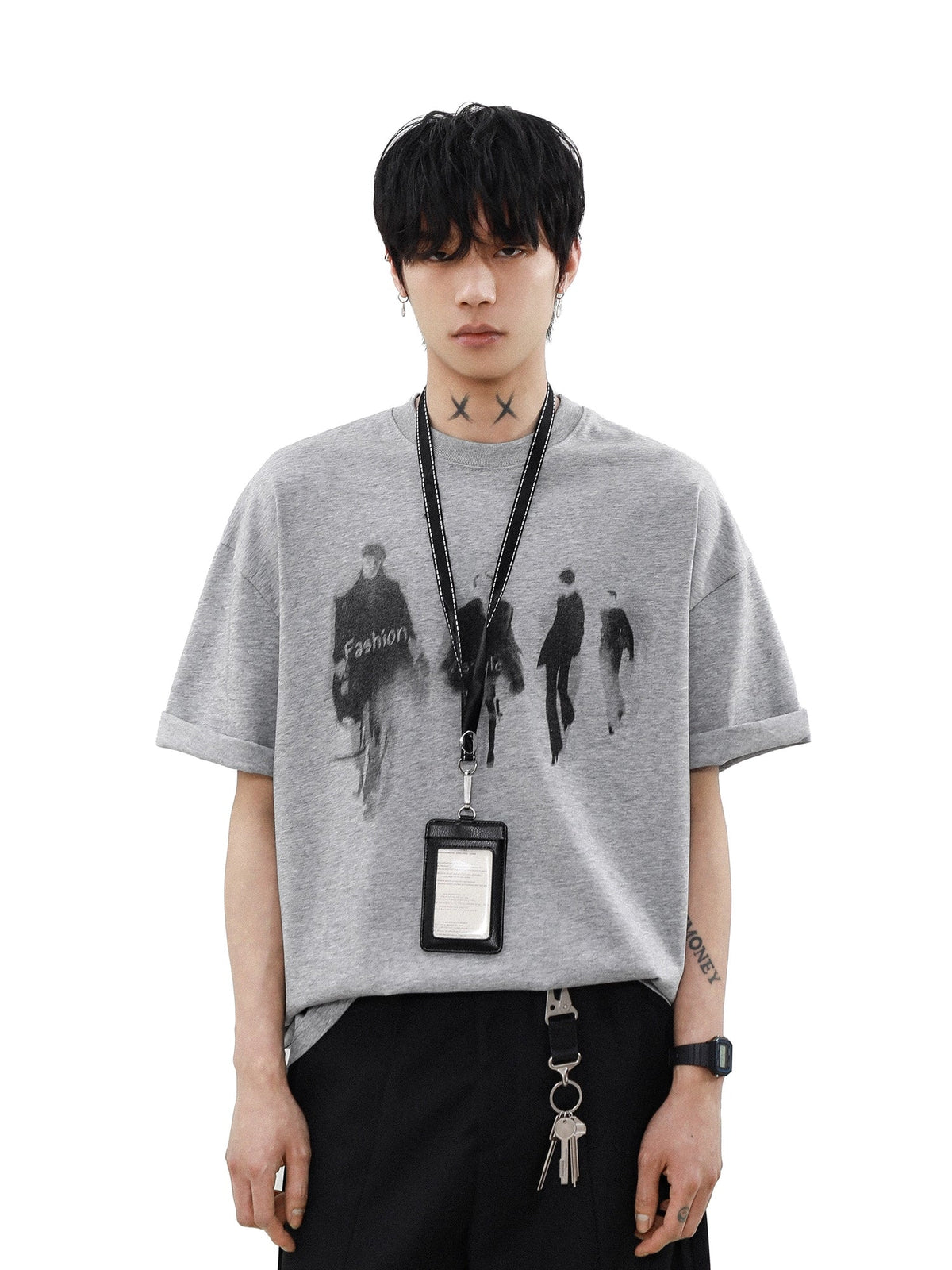 Runway Shadows Oversized Graphic Tee - Notkicks
