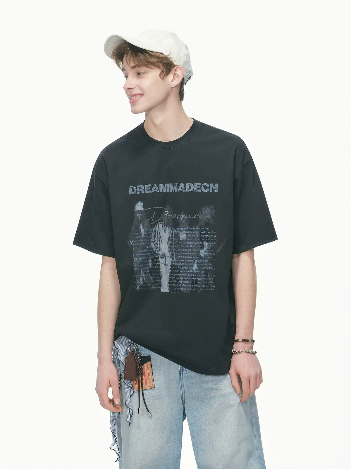 Dream Print Oversized Tee - Notkicks