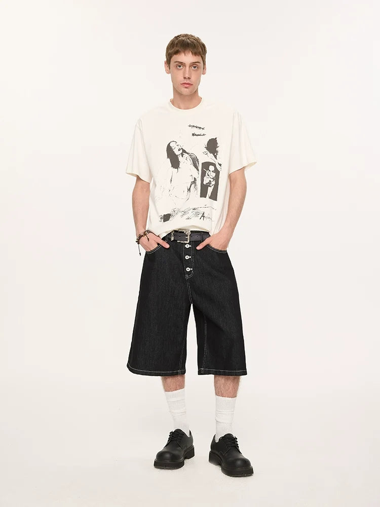 UPF 50+ Graphic Print T-Shirts - Notkicks