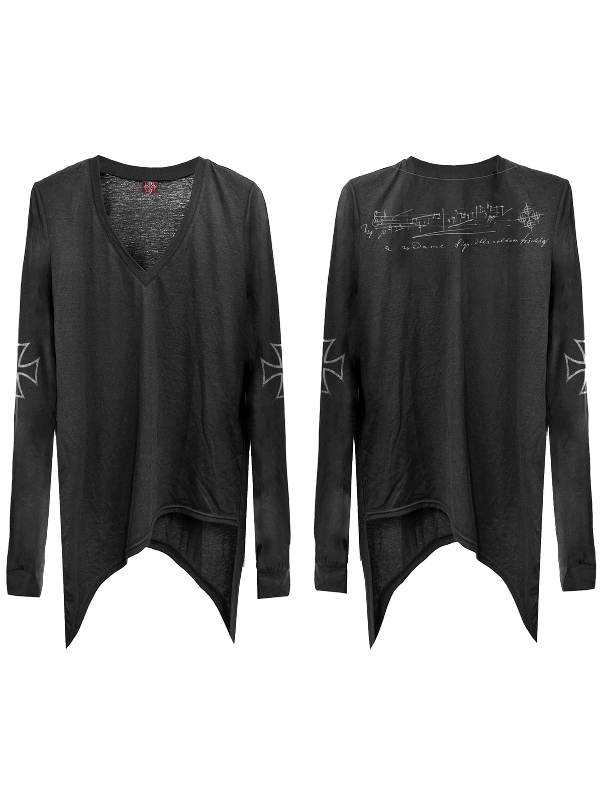 Nocturne Score Asym Hem Longsleeve - Notkicks